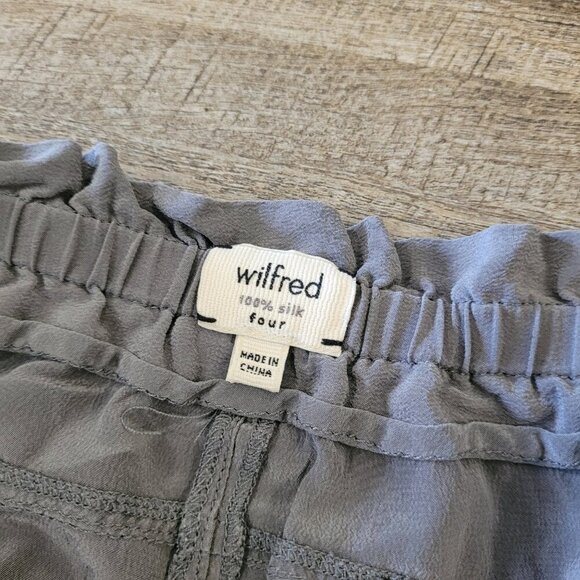 WILFRED | Aritzia Silk Marais Pant | Sz. 4 - Picture 6 of 8